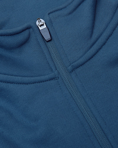 Fleece Half Zip Sweatshirt - Fiord