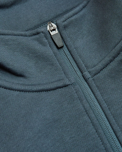 Fleece Half Zip Sweatshirt - Neptune