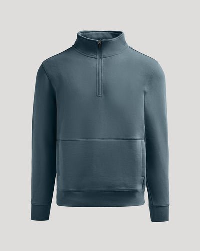 Fleece Half Zip Sweatshirt - Neptune