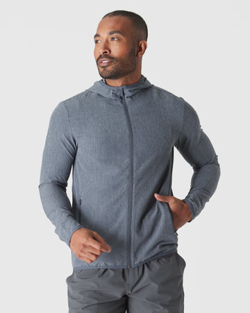 Mens Heather Navy main image 1