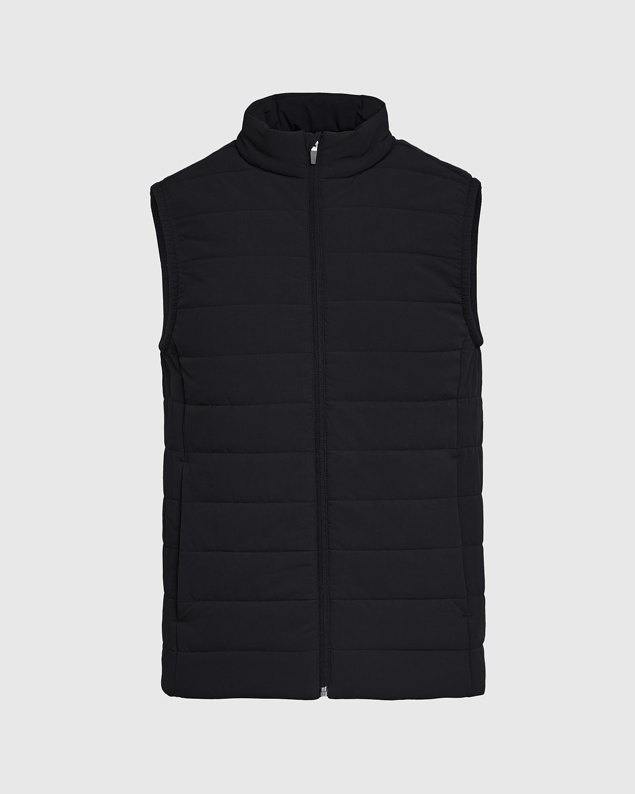 Aryeh black puff vest main image 0
