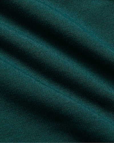 Slouch Pullover Crew - Deep Emerald