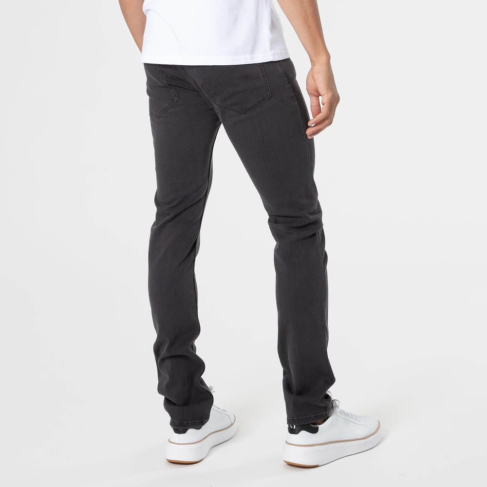 Women's High-Waisted Grey Wash Jeans
