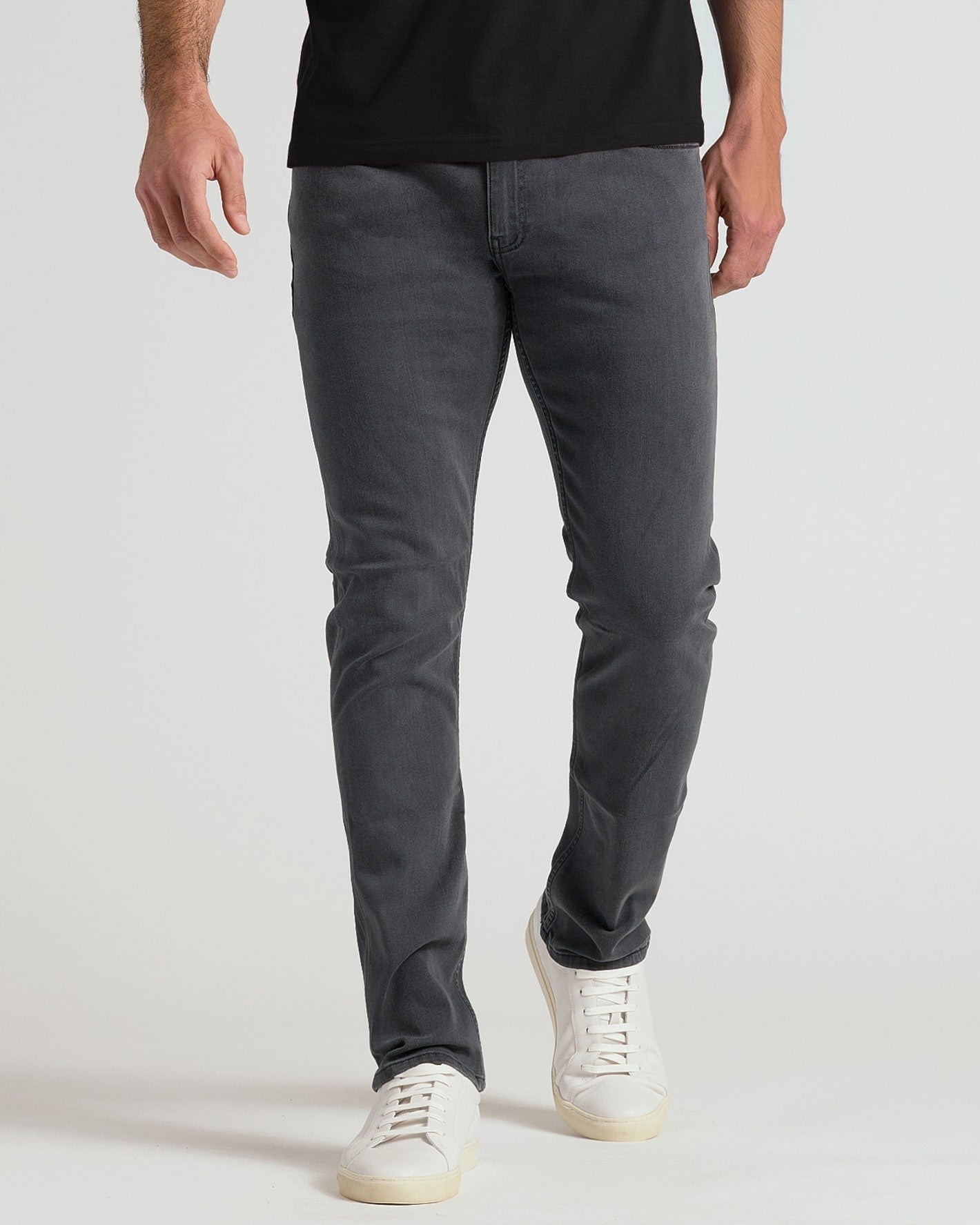 Gray Wash Slim Comfort Stretch Jeans