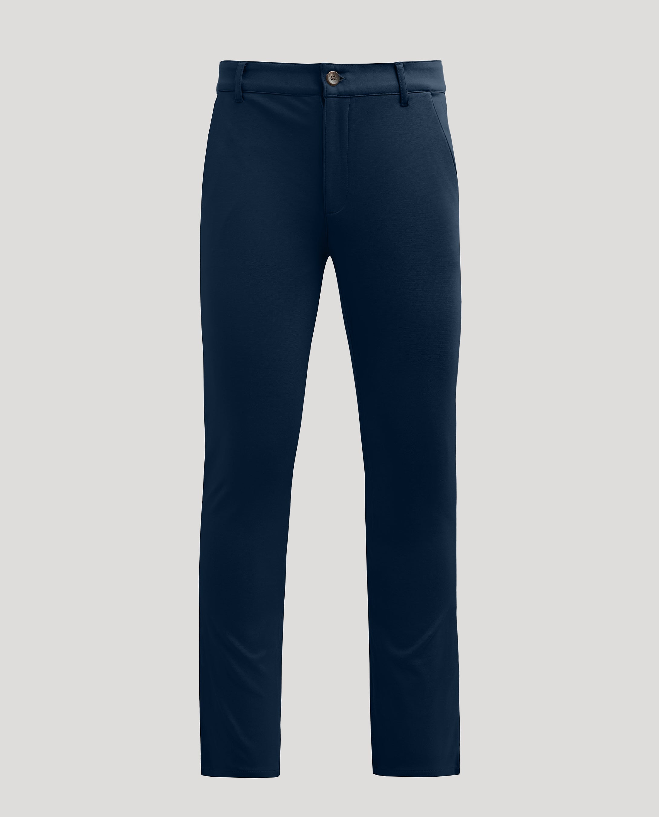 Navy Slim Comfort Knit Chino Pant – True Classic