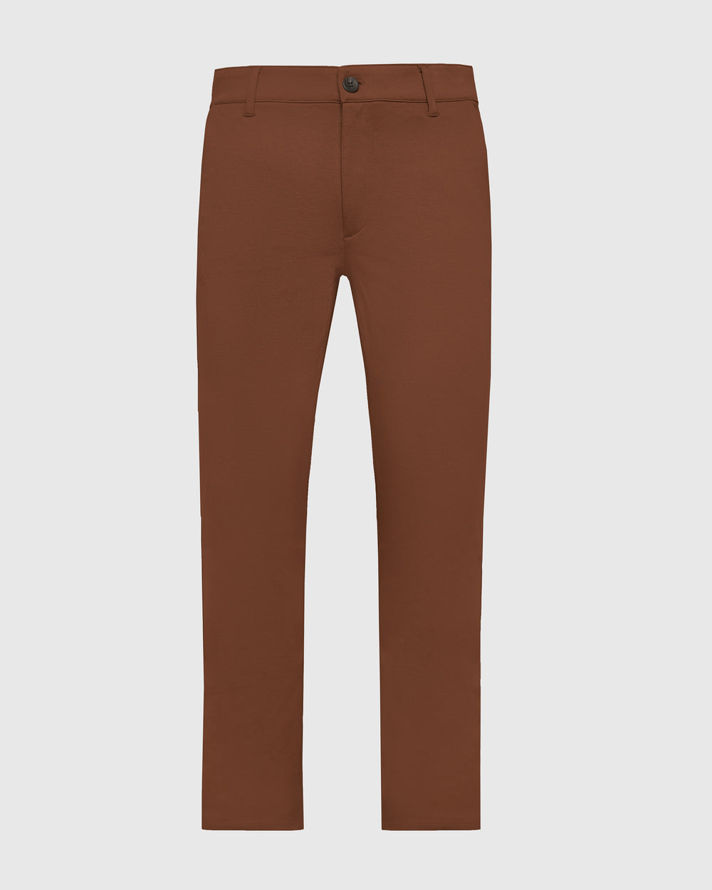 Suede Brown Slim Comfort Knit Chino Pant