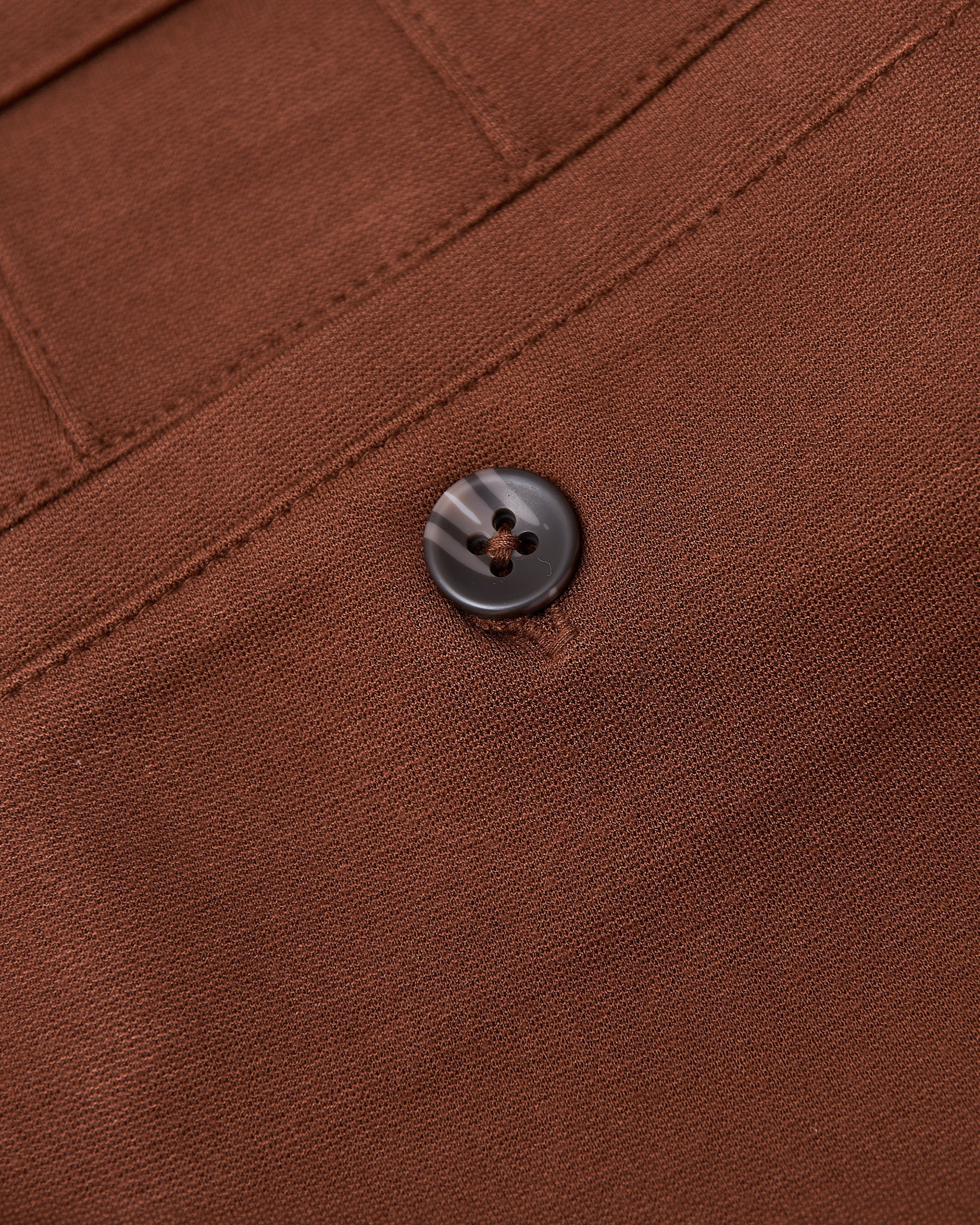 Suede Brown Comfort Chino Pant