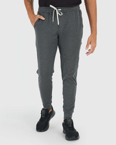 Charcoal Heather Gray Active Shell Jacket & Active Jogger 2-Pack