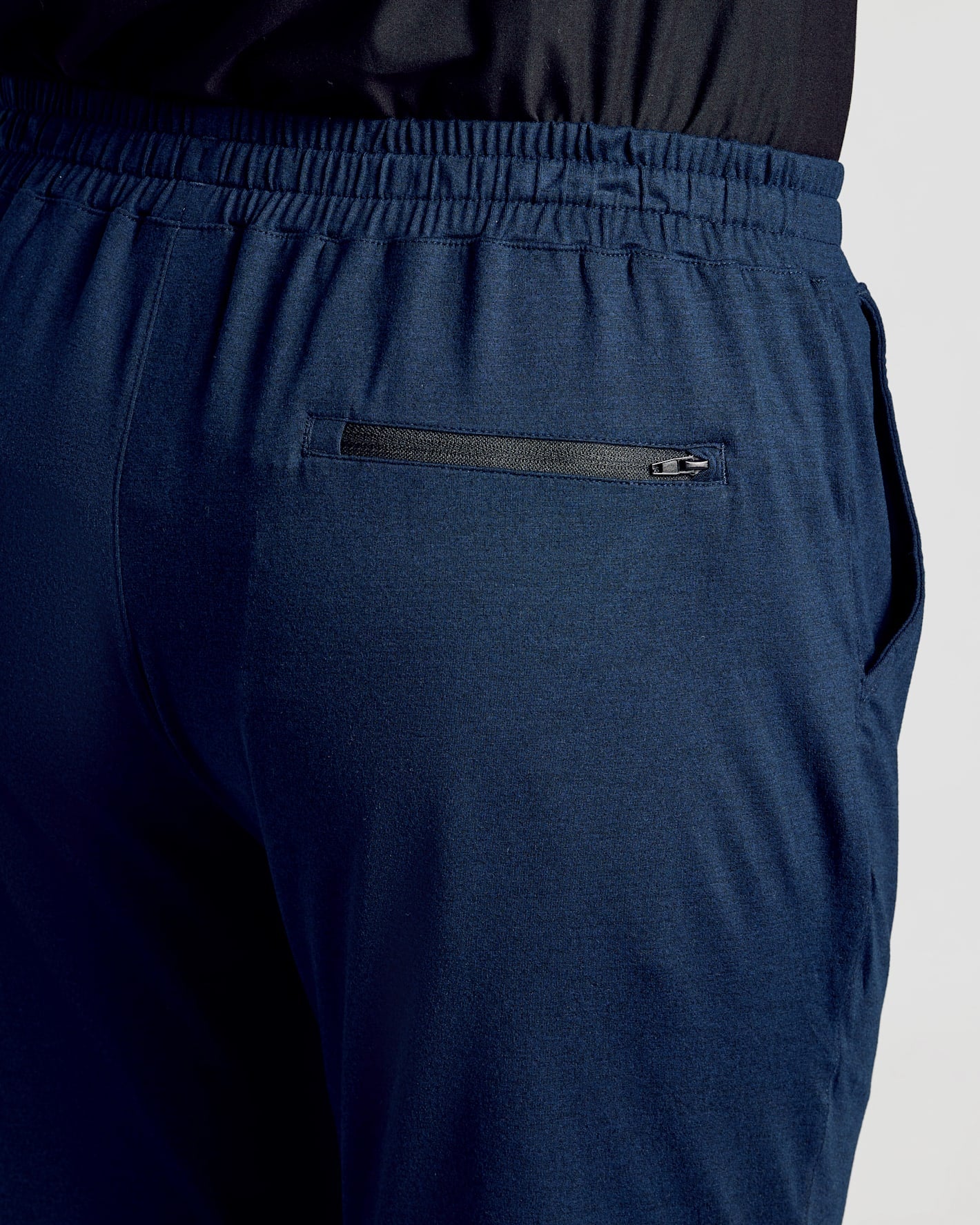 Pantalones deportivos azul marino jaspeado oscuro