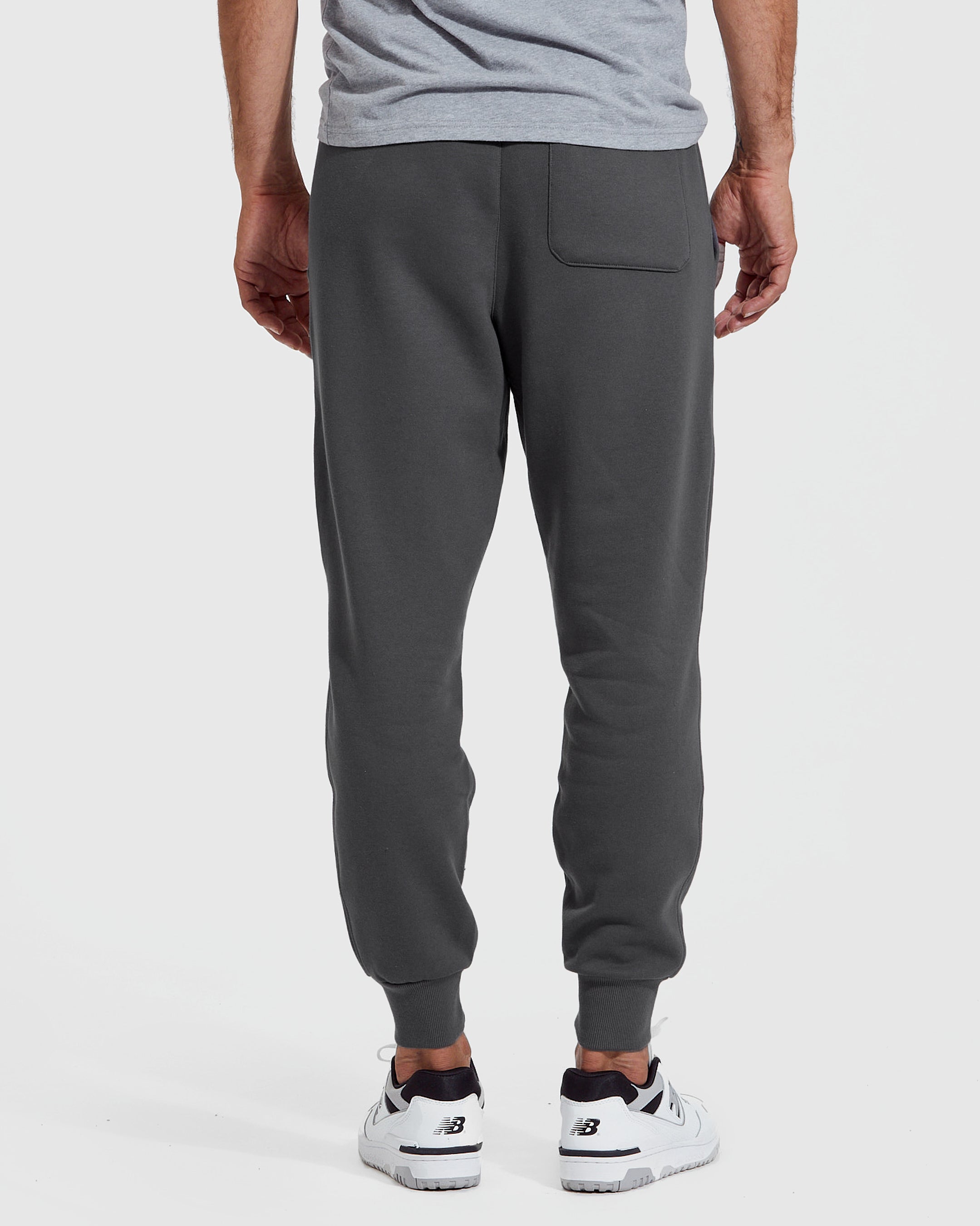 CINDER Washed French Terry Stacked Jogger Pants