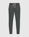 Charcoal Heather Gray Fleece French Terry Joggers