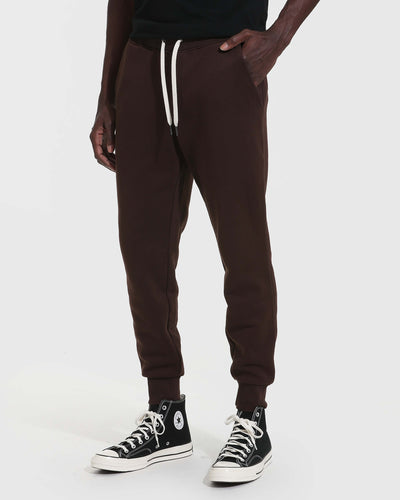 Joggers de Felpa Terry Francesa - Dark Oak
