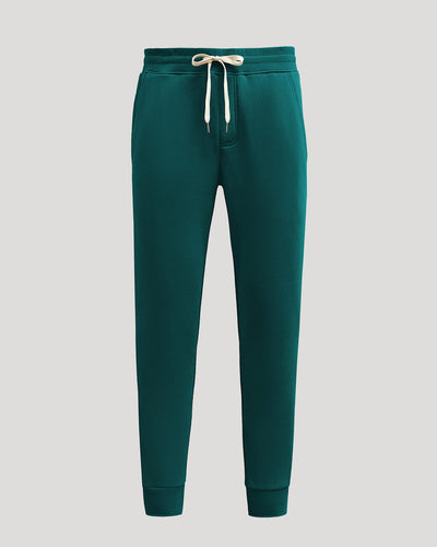 Fleece Joggers - Deep Emerald