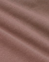 Close-up of Slate Mauve Fleece French Terry Joggers fabric.