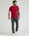 Gray Wash Straight Comfort Stretch Jeans