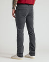 Gray Wash Straight Comfort Stretch Jeans