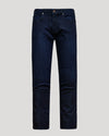 Indigo Wash Straight Comfort Stretch Jeans