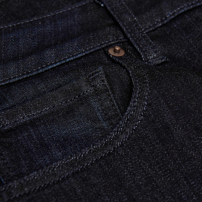 Indigo Organic Cotton Straight Pants main image 1