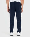 Heather Navy Active Comfort Straight Leg Pant
