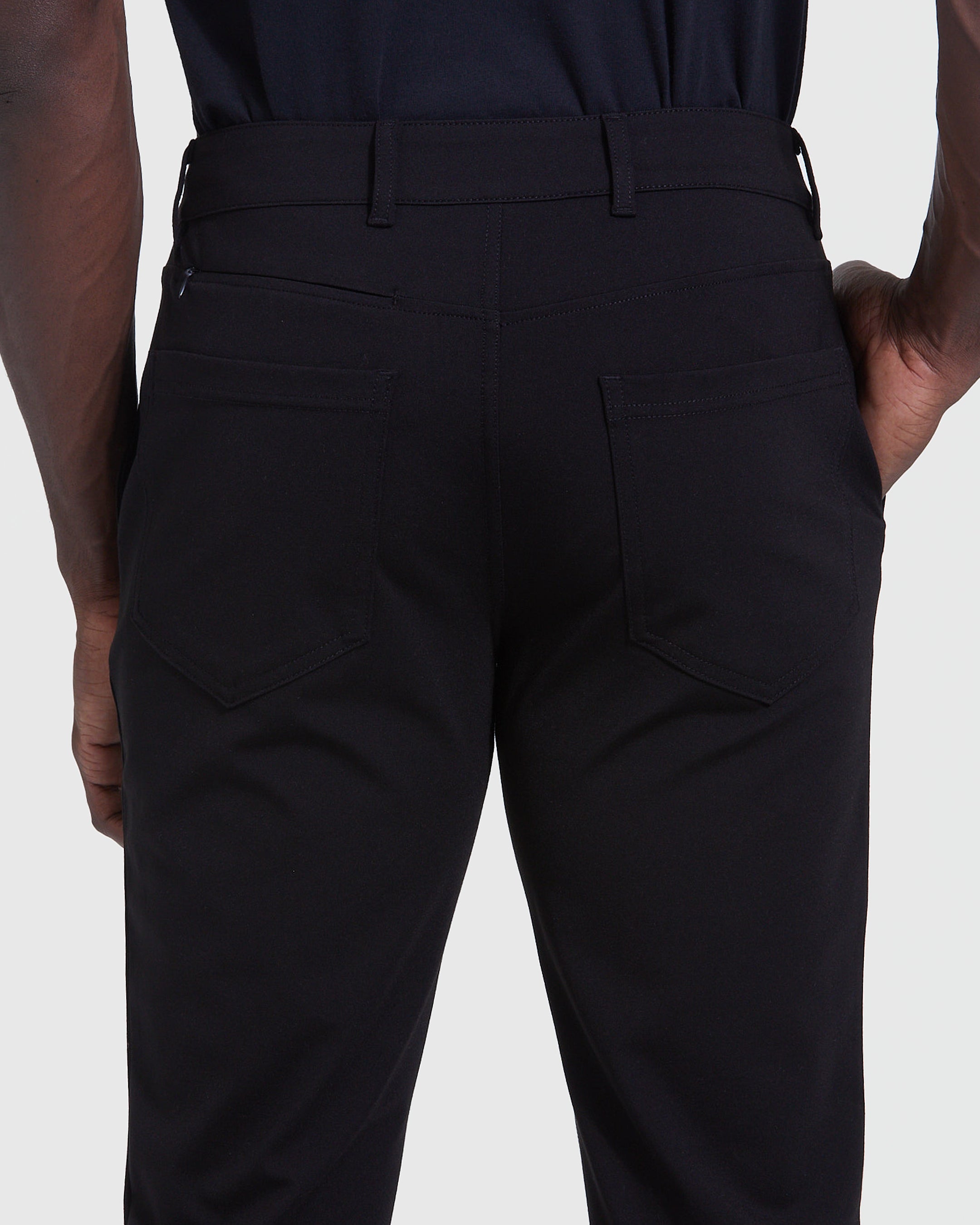 1102 City Cotton Pant - Black