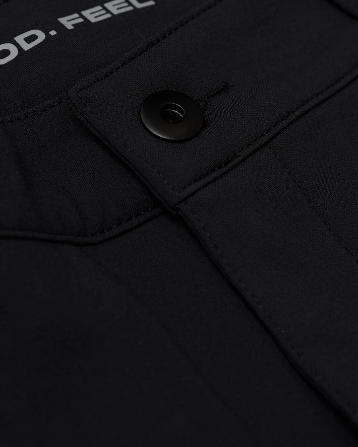1102 City Cotton Pant - Black main image 1