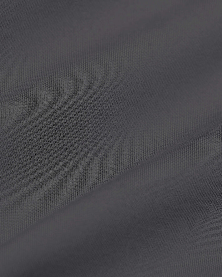 Basic cuffed fleece trousers Carbon main image 1