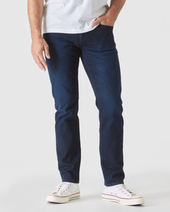 True ClassicIndigo Rinse Slim Authentic Stretch Jeans