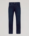 Indigo Rinse Straight Authentic Denim Jeans