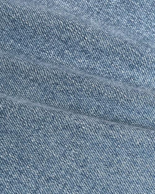 Color Indgio Washed Light Indigo Wash Straight Authentic Denim Jeans