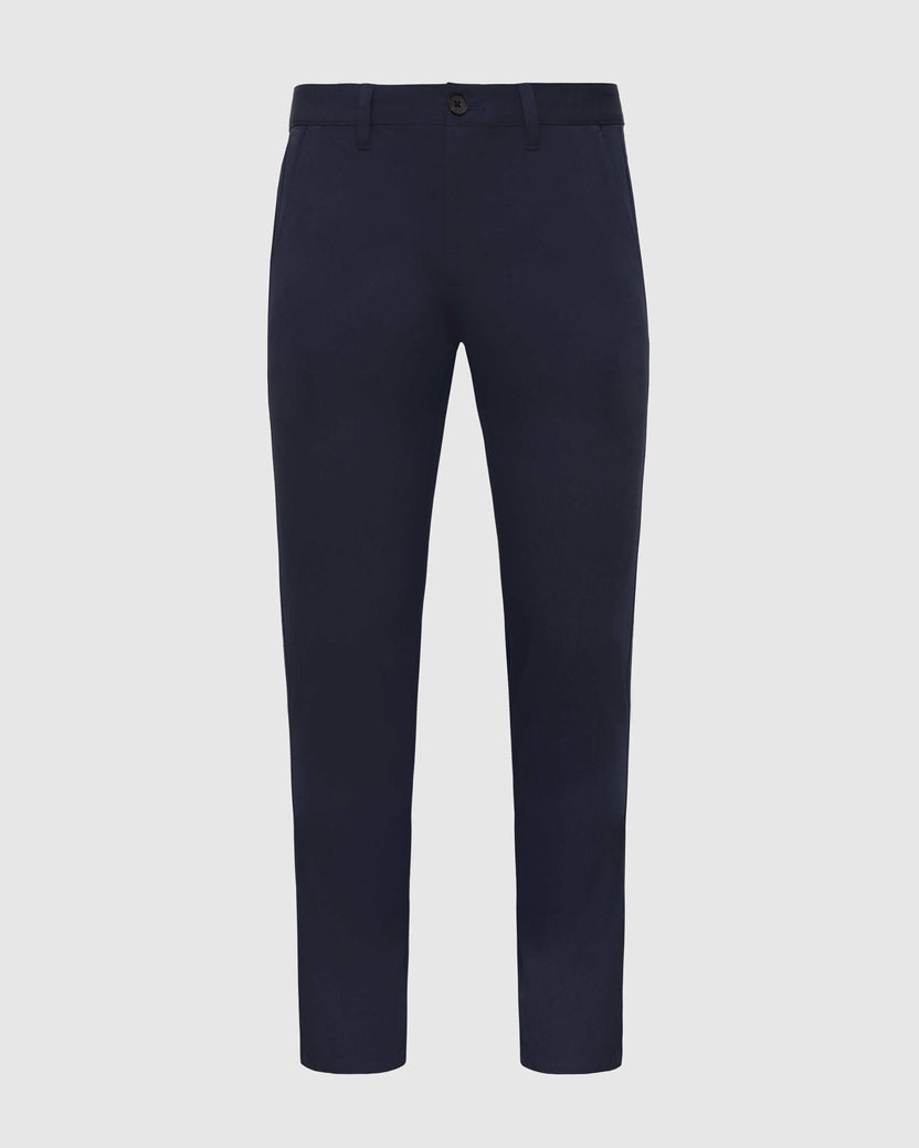Ben Navy Tapered Twill Pant