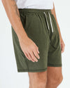 Dark Heather Military Green Active Comfort Short
