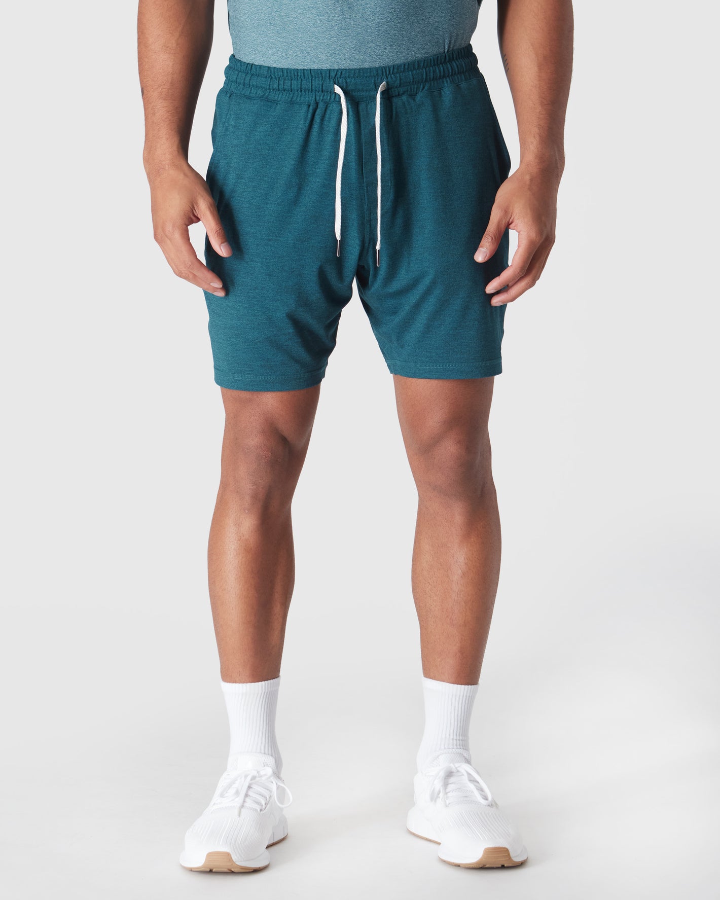 Pantalones cortos deportivos centurión jaspeado oscuro