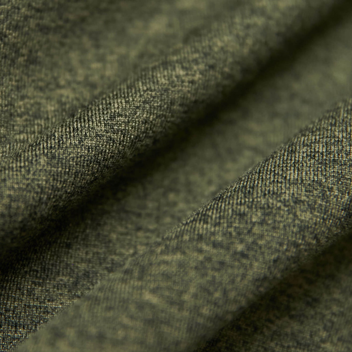 Dark Heather Military Green Active Comfort Short