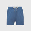 Stone Blue Active Comfort Shorts with drawstring and side pockets.