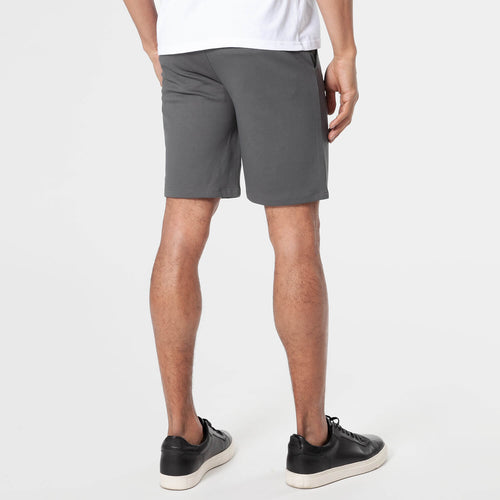 9" Carbon & Khaki Comfort Knit Chino Shorts 2-Pack