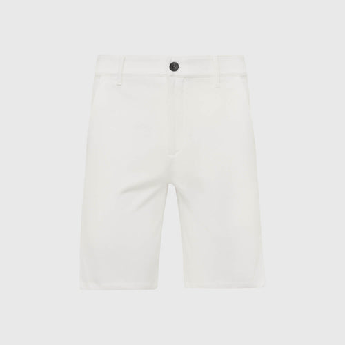 9" Ivory Comfort Knit Chino Shorts