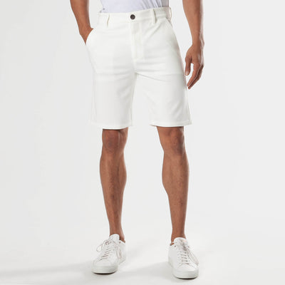 9" Comfort Knit Chino Shorts - Ivory