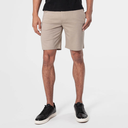 Khaki 9" Khaki Comfort Knit Chino Shorts