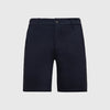 Short chino en tricot confort marine de 22,8 cm