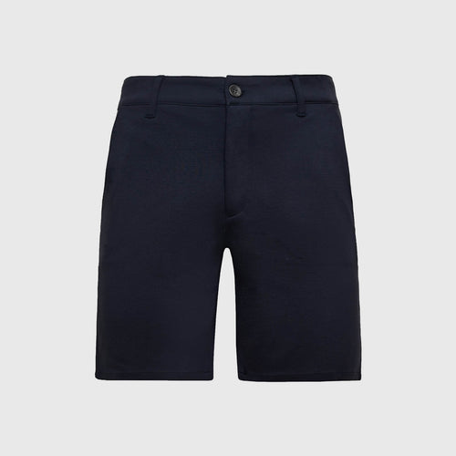 9" Navy Comfort Knit Chino Shorts
