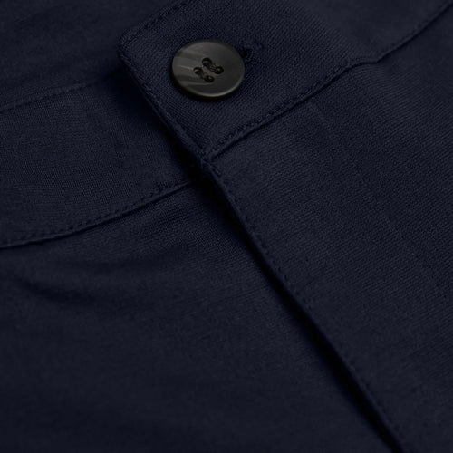 9" Khaki & Navy Comfort Knit Chino Shorts 2-Pack