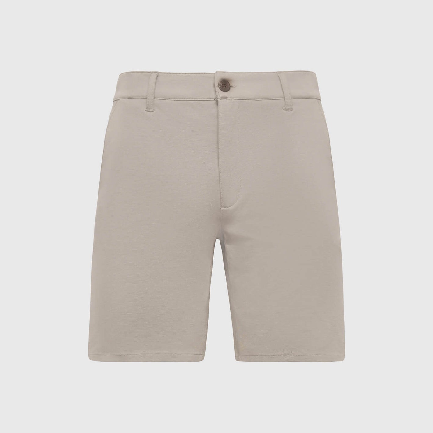 Pantalones cortos chinos piedra arenisca de punto cómodos de 9 pulgadas