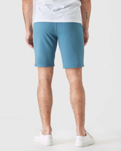 True Classic9" Sapphire & Slate Green Comfort Knit Chino Shorts 2-Pack