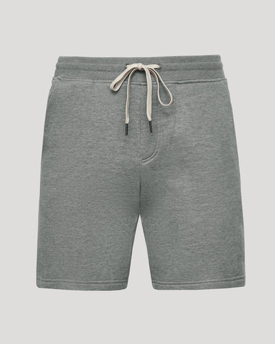 Shorts de Felpa Terry Francesa - Medium Heather Gray