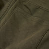 Military Green Fleeced French Terry Short