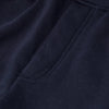 Navy Fleeced French Terry Short