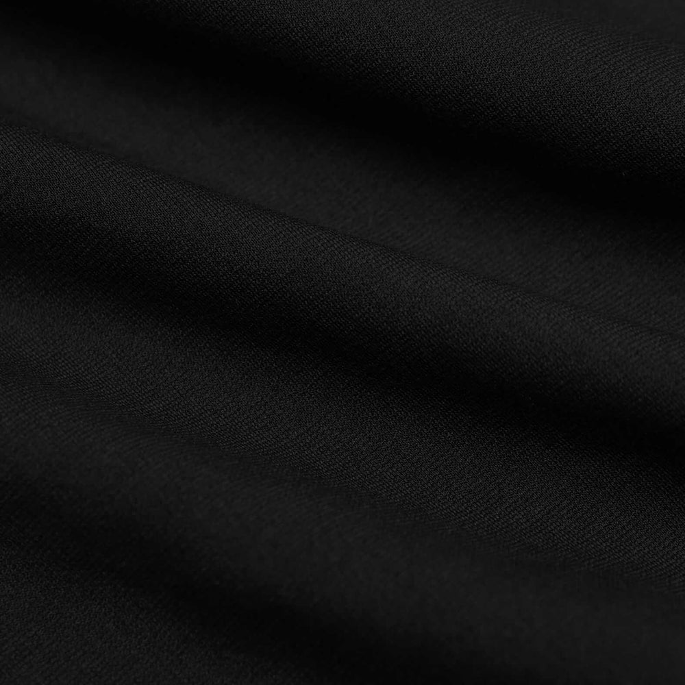 7" Black Comfort Knit Chino Shorts