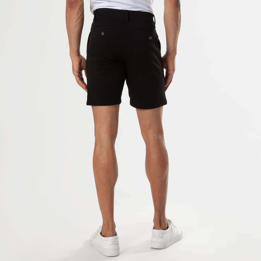 7" Black & Sapphire Comfort Knit Chino Shorts 2-Pack
