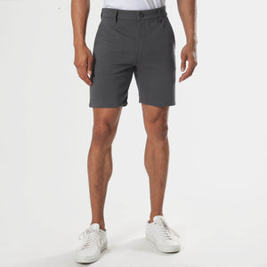 True Classic7" Carbon Comfort Knit Chino Shorts