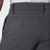 Pantalones cortos chinos de punto cómodos carbón de 7 pulgadas
